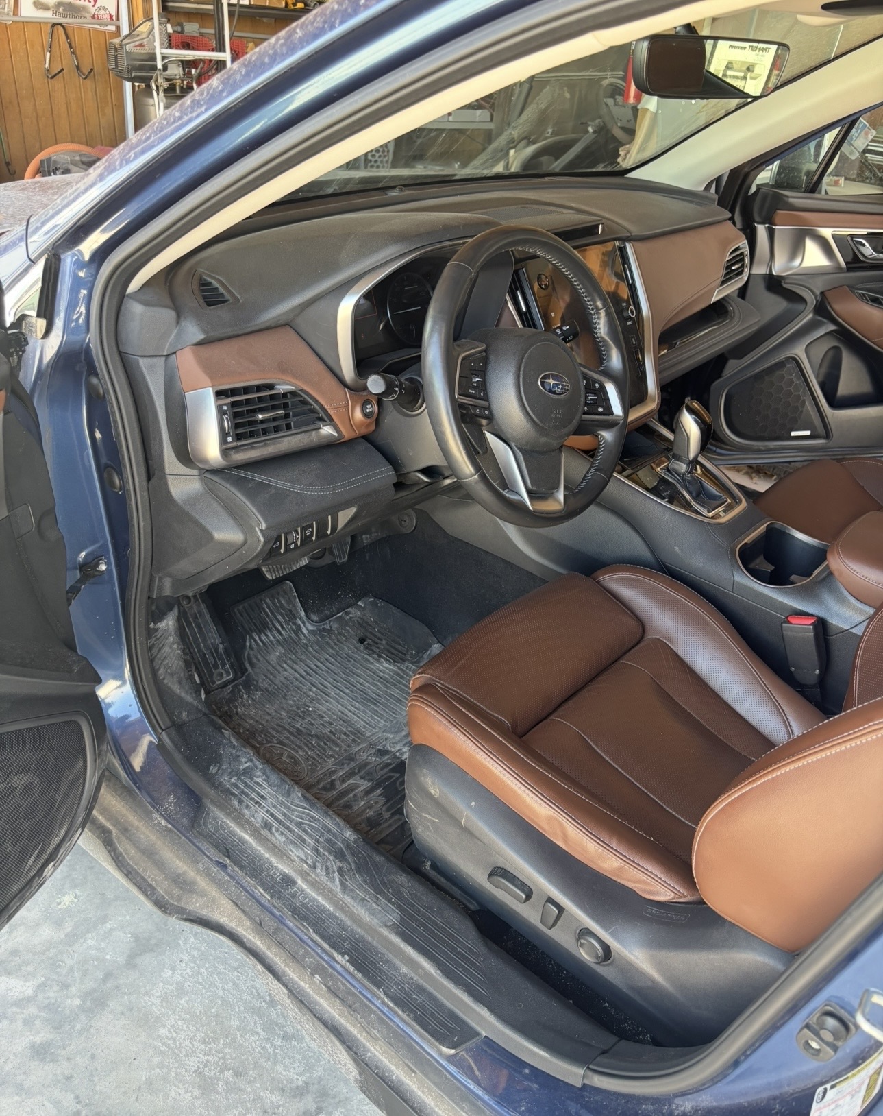 Interior before detailing
